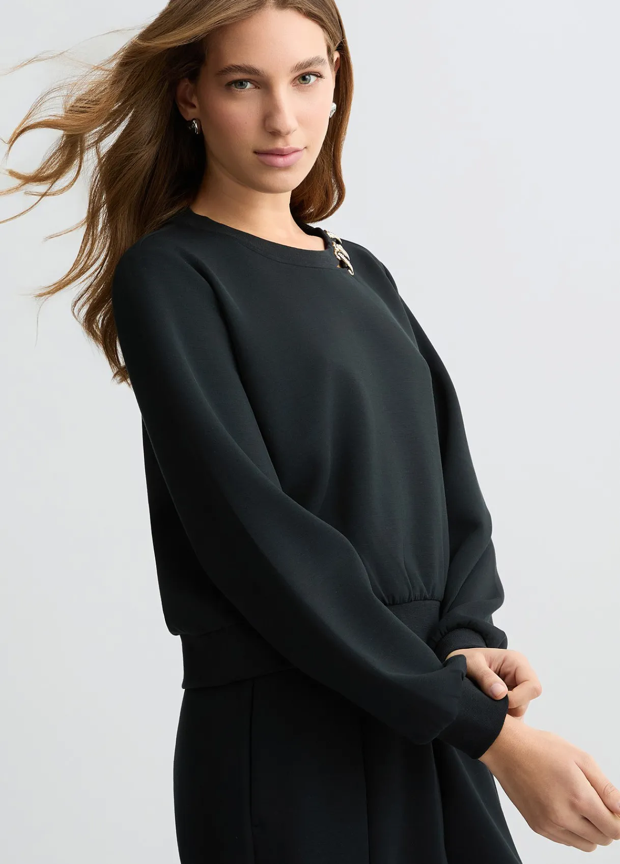Liu Jo Sweat-shirt en néoprène|Femme Sweat-Shirts|Vêtements De Sport