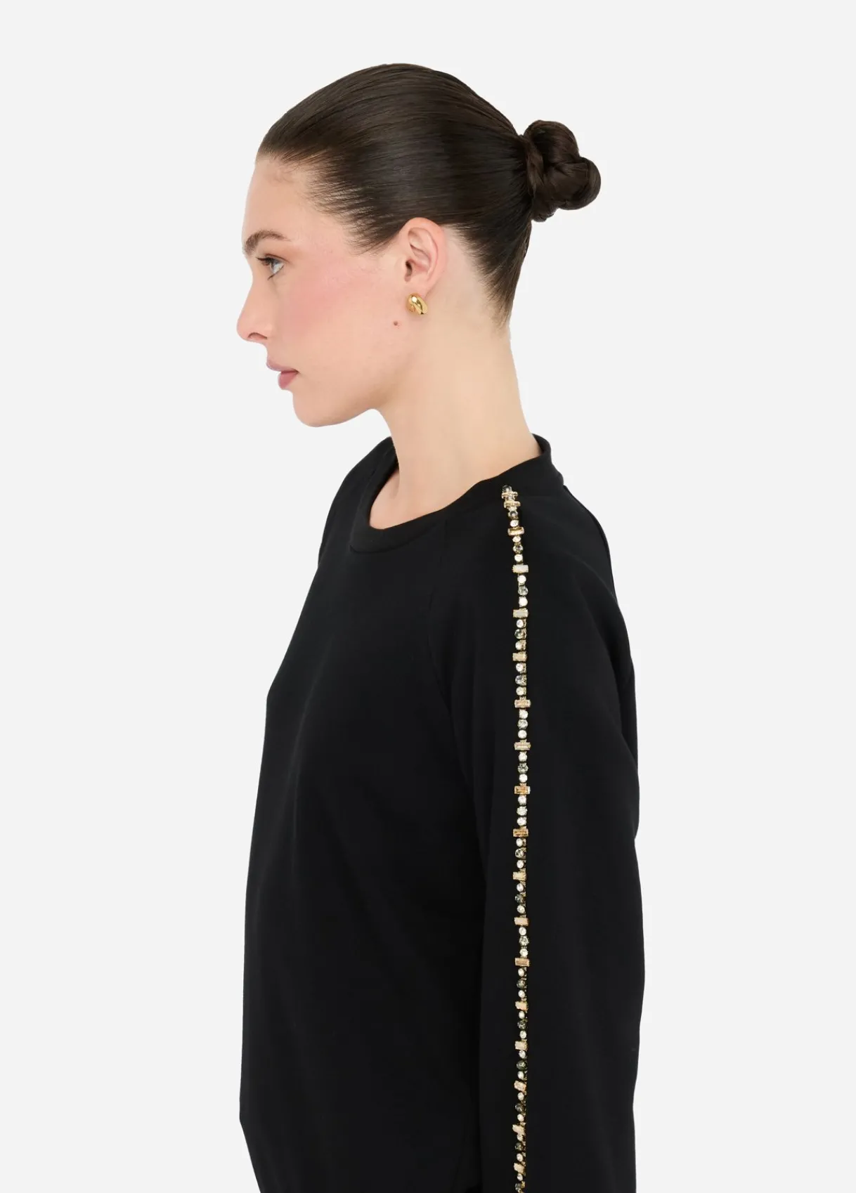 Liu Jo Sweat-shirt Better avec strass|Femme Sweat-Shirts|Vêtements De Sport