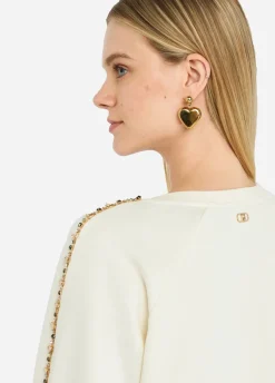 Liu Jo Sweat-shirt Better avec strass|Femme Vêtements De Sport