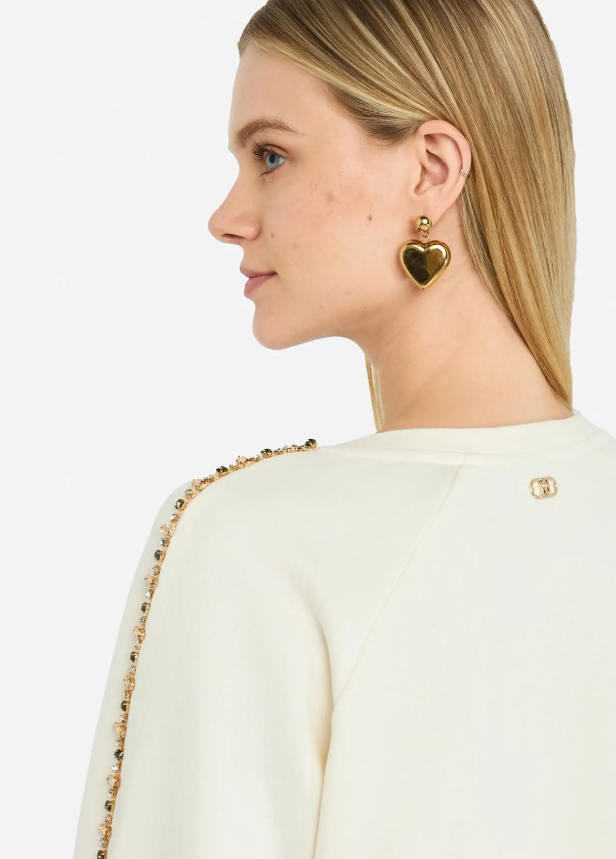 Liu Jo Sweat-shirt Better avec strass|Femme Vêtements De Sport