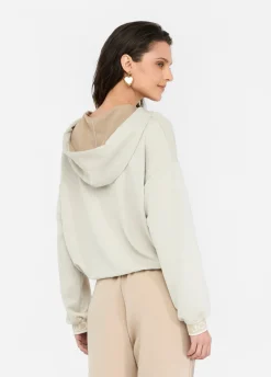 Liu Jo Sweat-shirt Lurex® à capuche|Femme Sweat-Shirts|Vêtements De Sport