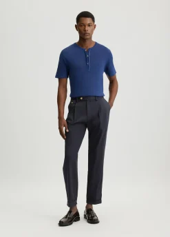 Liu Jo Tee-shirt en lin et coton|Homme Pulls Et Sweaters