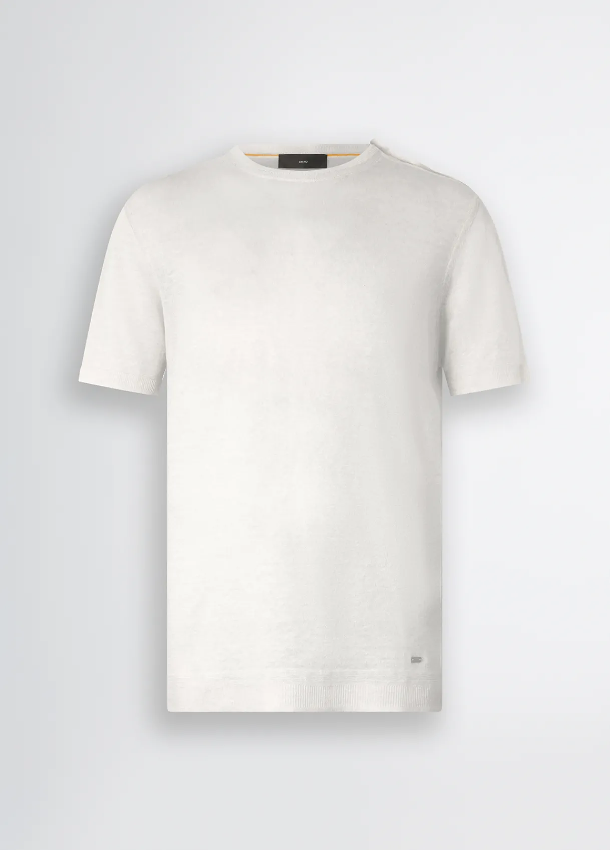 Liu Jo Tee-shirt en lin et coton|Homme Pulls Et Sweaters|Polos Et T-Shirts