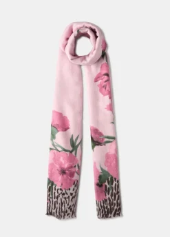 Liu Jo Étole à imprimé animalier floral|Femme Écharpes Et Foulards