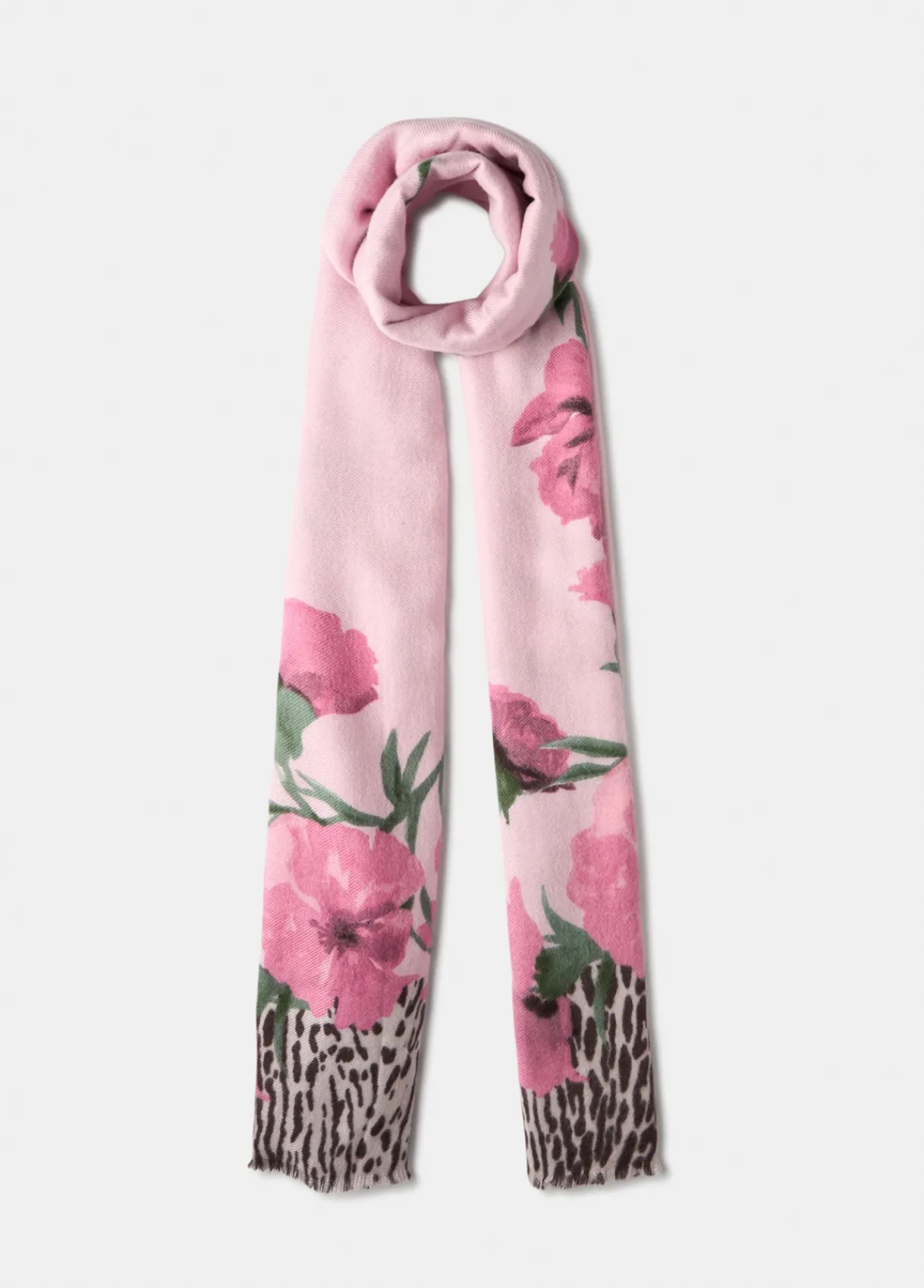 Liu Jo Étole à imprimé animalier floral|Femme Écharpes Et Foulards