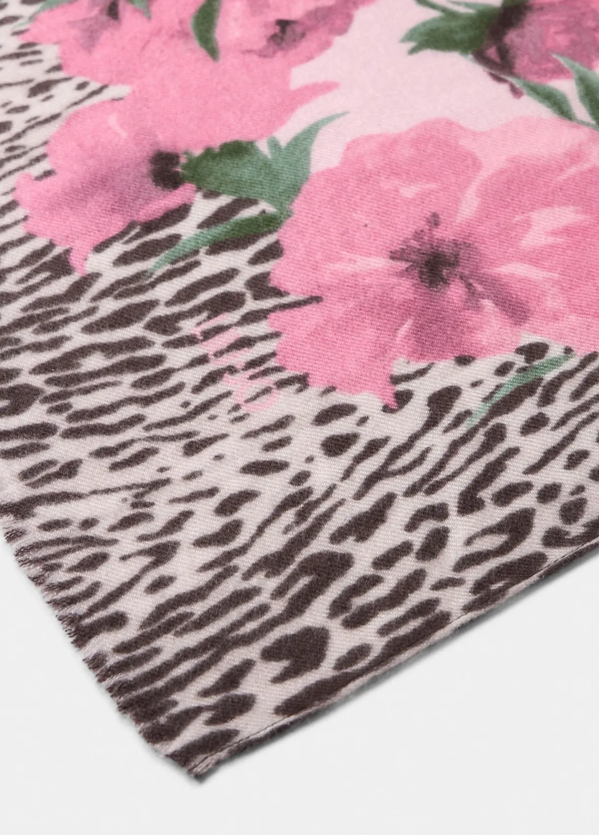 Liu Jo Étole à imprimé animalier floral|Femme Écharpes Et Foulards