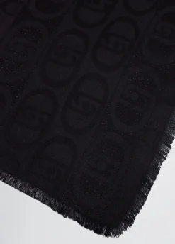 Liu Jo Étole à monogramme jacquard|Femme Écharpes Et Foulards