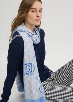 Liu Jo Étole avec logo|Femme Écharpes Et Foulards