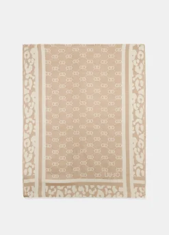 Liu Jo Étole avec logo|Femme Écharpes Et Foulards