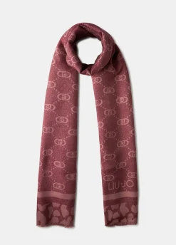 Liu Jo Étole avec logo|Femme Écharpes Et Foulards