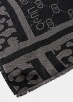 Liu Jo Étole avec logo|Femme Écharpes Et Foulards