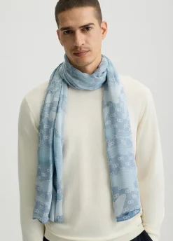 Liu Jo Étole avec motif treillis|Homme Echarpes Et Chapeaux
