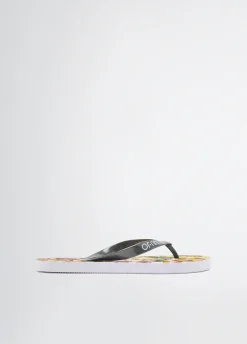 Liu Jo Tongs avec imprimé à fleurs|Femme Mocassins|Mode Plage