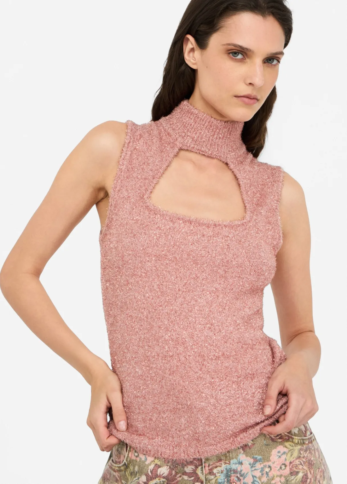 Liu Jo Top avec découpes|Femme Mailles