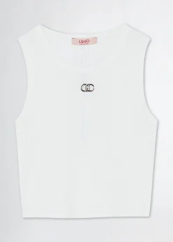 Liu Jo Top avec logo|Enfant Pull Et Sweatshirts