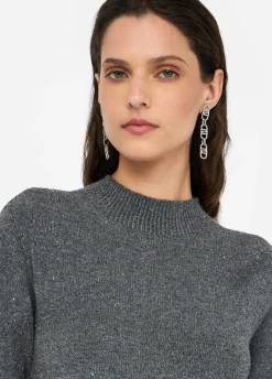 Liu Jo Top avec micro-paillettes|Femme Mailles
