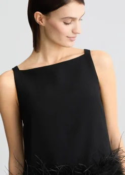 Liu Jo Top avec Plumes|Femme T-Shirts Et Tops|Cérémonie