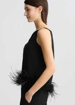 Liu Jo Top avec Plumes|Femme T-Shirts Et Tops|Cérémonie