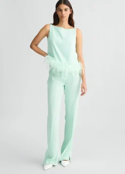 Liu Jo Top avec Plumes|Femme T-Shirts Et Tops|Cérémonie