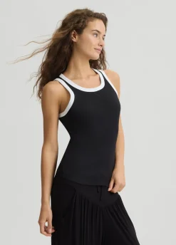 Liu Jo Top côtelé|Femme Mode Plage|T-Shirts Et Tops