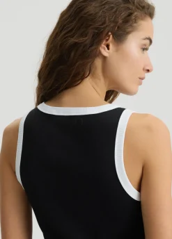 Liu Jo Top côtelé|Femme Mode Plage|T-Shirts Et Tops