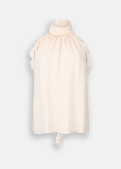 Liu Jo Top de cérémonie en georgette|Femme T-Shirts Et Tops|Cérémonie