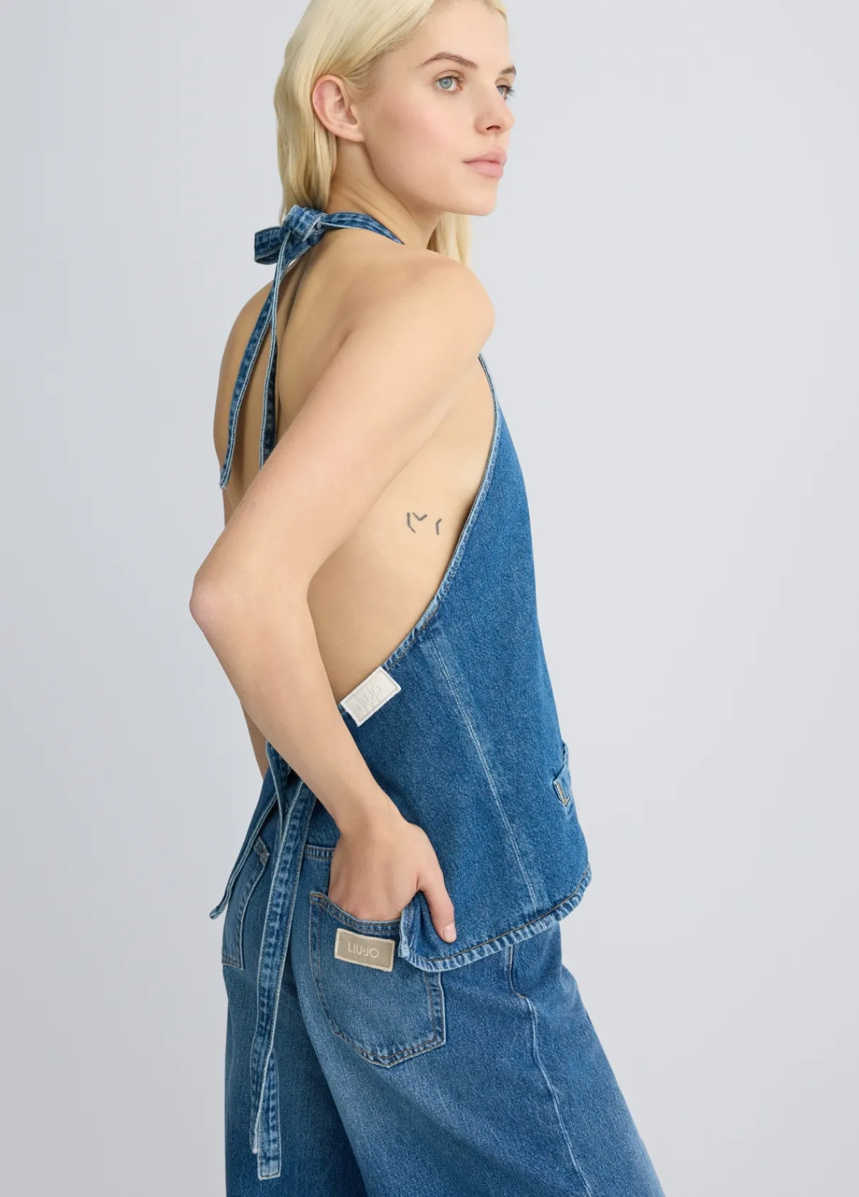 Liu Jo Top en jean|Femme T-Shirts Et Tops