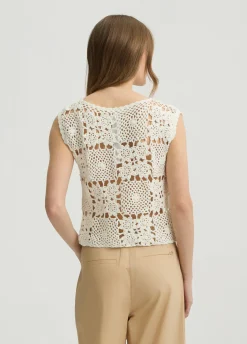 Liu Jo Top en maille au crochet|Femme Mailles