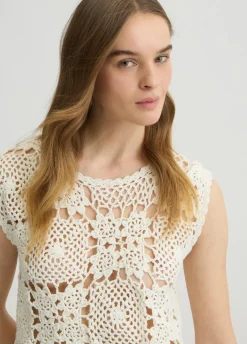 Liu Jo Top en maille au crochet|Femme Mailles