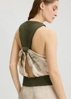 Liu Jo Top en maille avec découpes|Femme Mailles|T-Shirts Et Tops