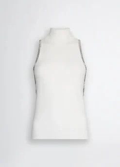 Liu Jo Top en maille avec strass|Femme Mailles