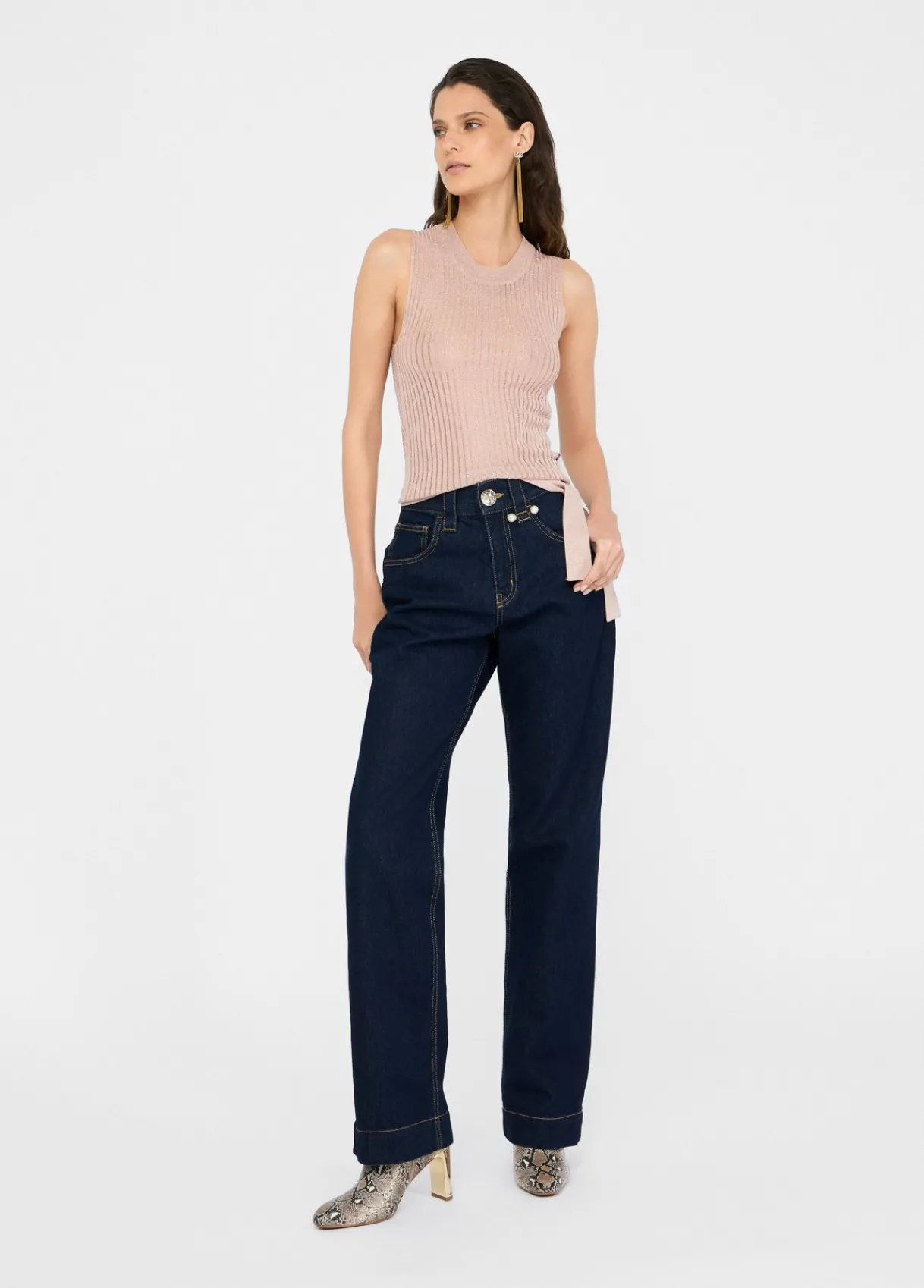 Liu Jo Top en maille Lurex®|Femme Mailles