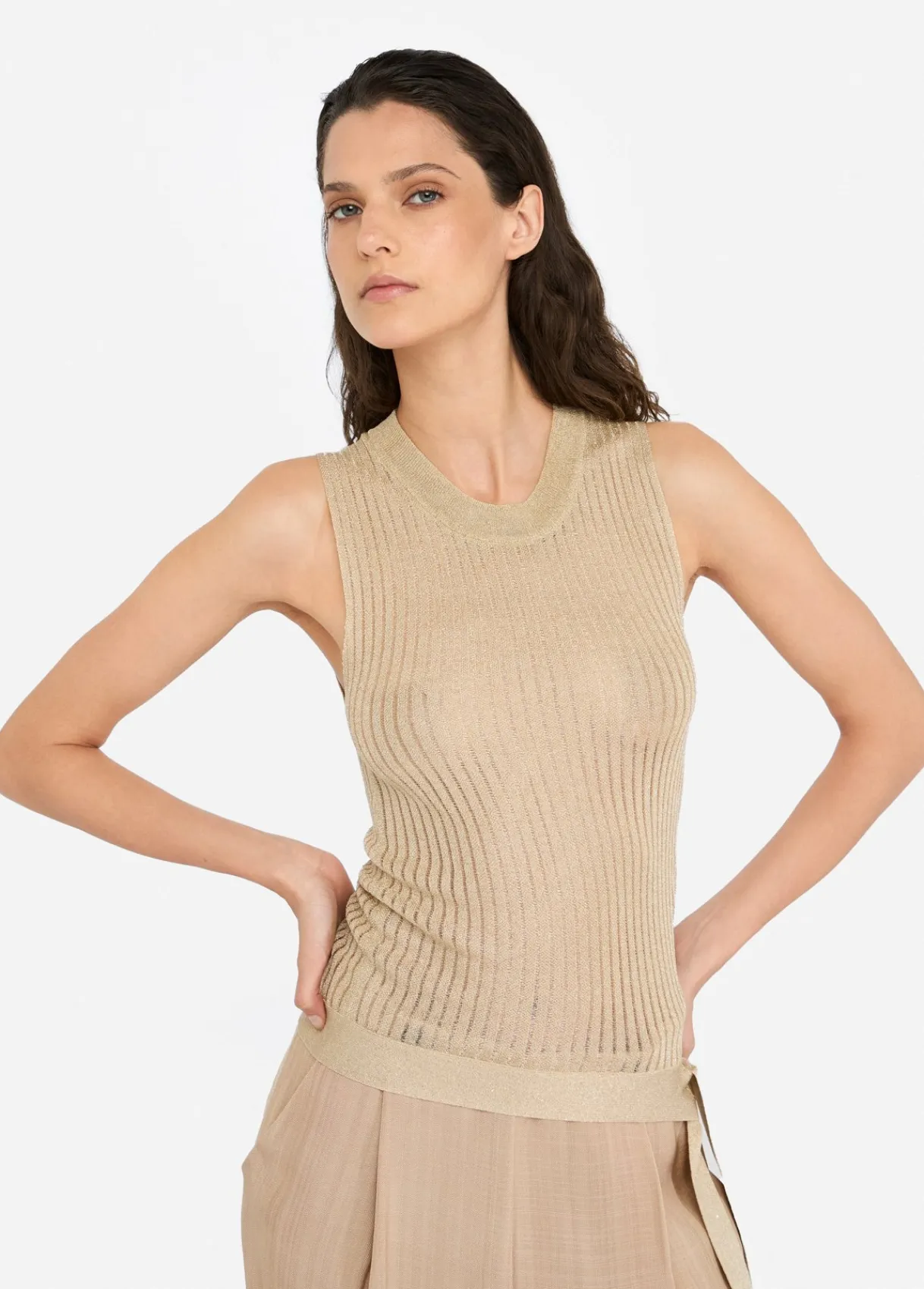 Liu Jo Top en maille Lurex®|Femme Mailles
