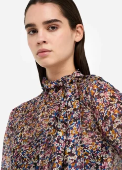 Liu Jo Top en mousseline de soie|Femme Chemises Et Blouses