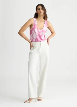 Liu Jo Top en satin|Femme T-Shirts Et Tops