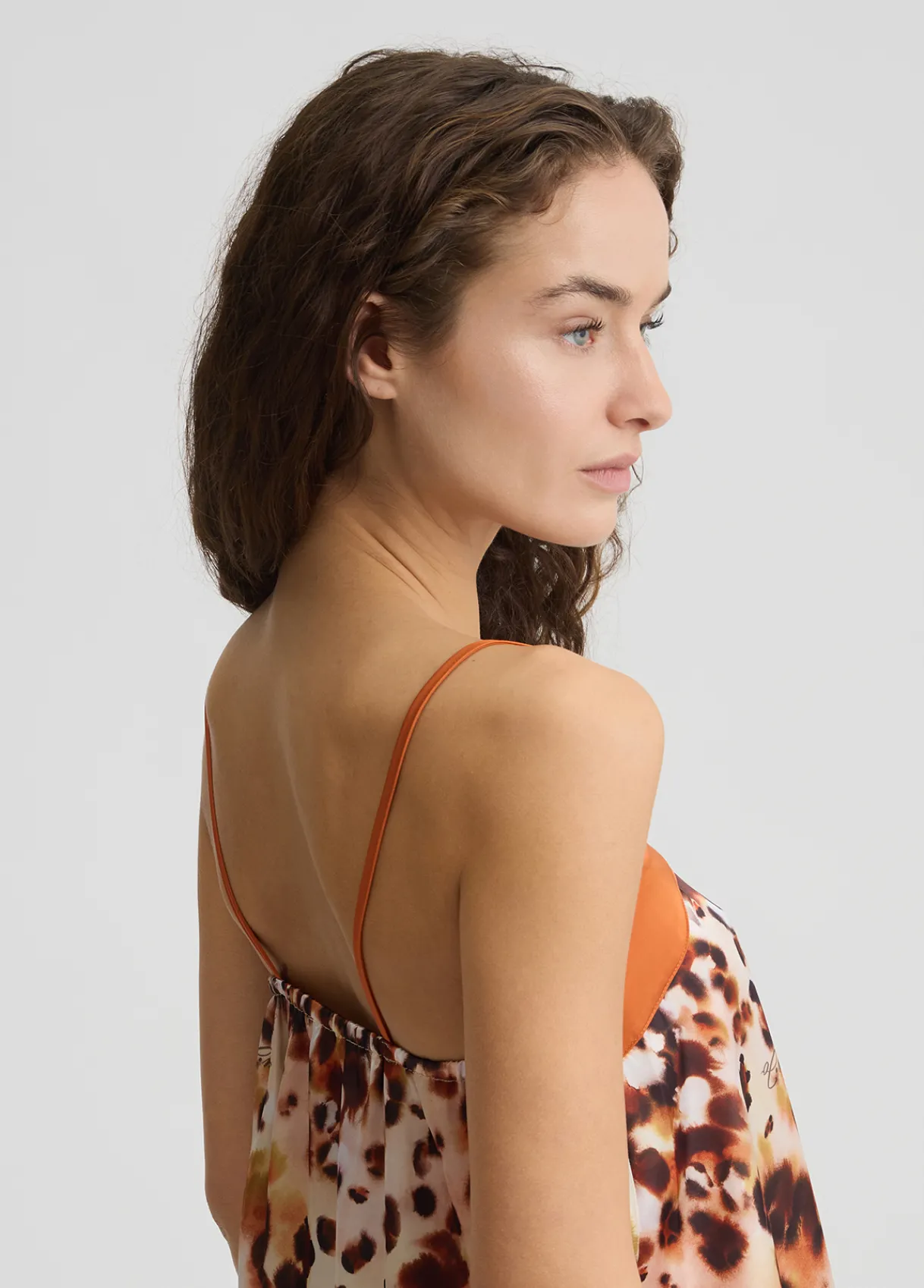 Liu Jo Top en satin imprimé|Femme Vêtements De Sport|Mode Plage