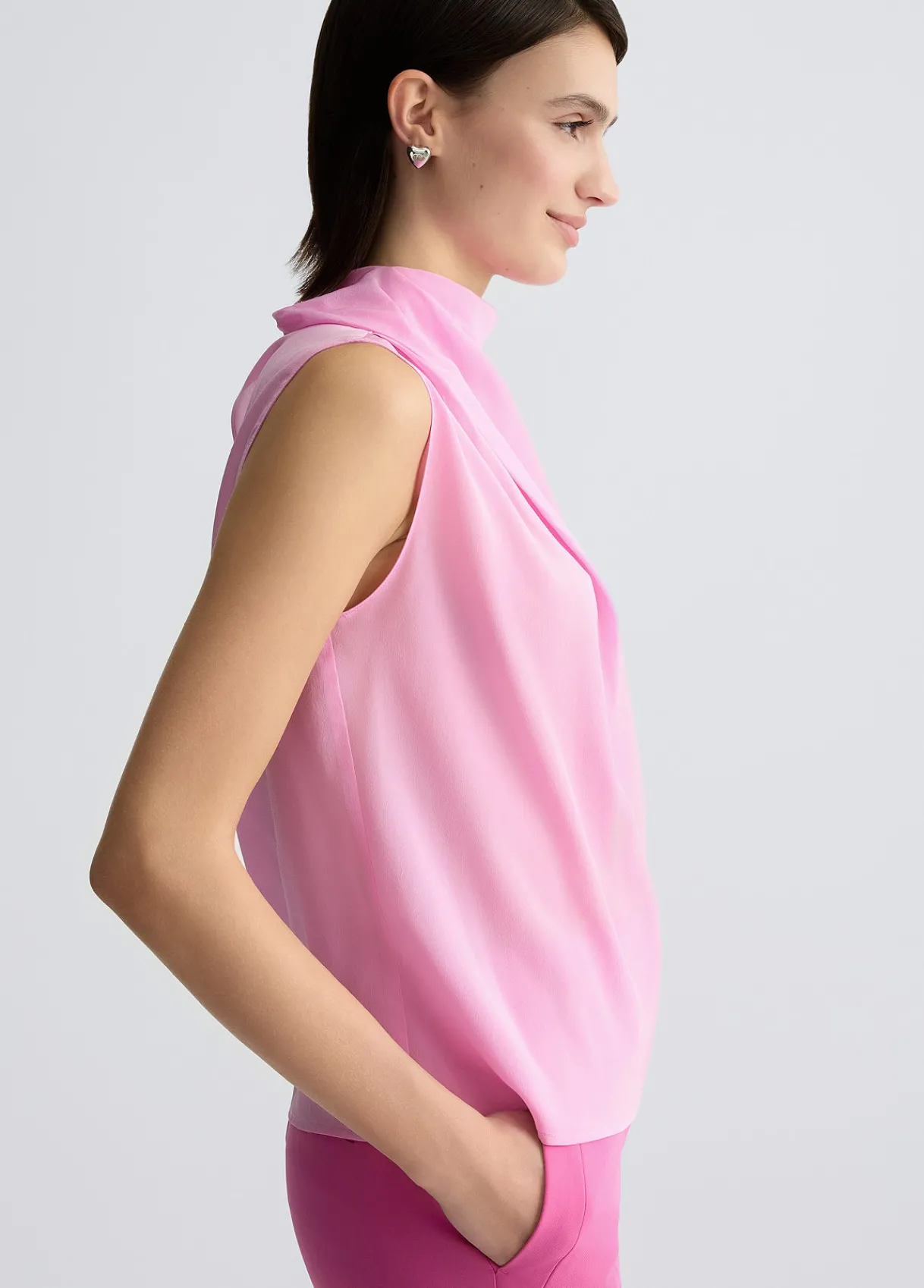 Liu Jo Top en soie|Femme T-Shirts Et Tops