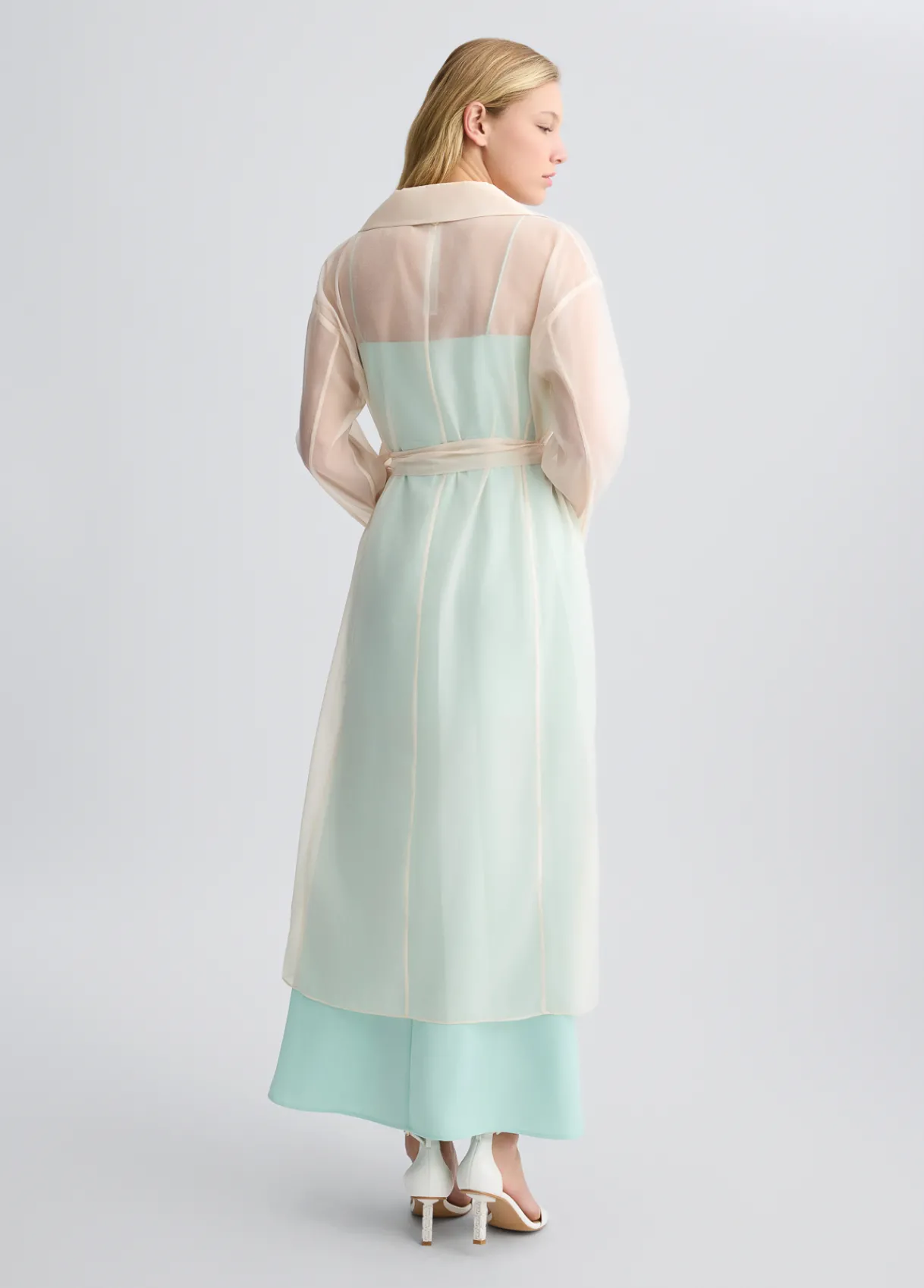 Liu Jo Trench en organza|Femme Manteaux|Cérémonie