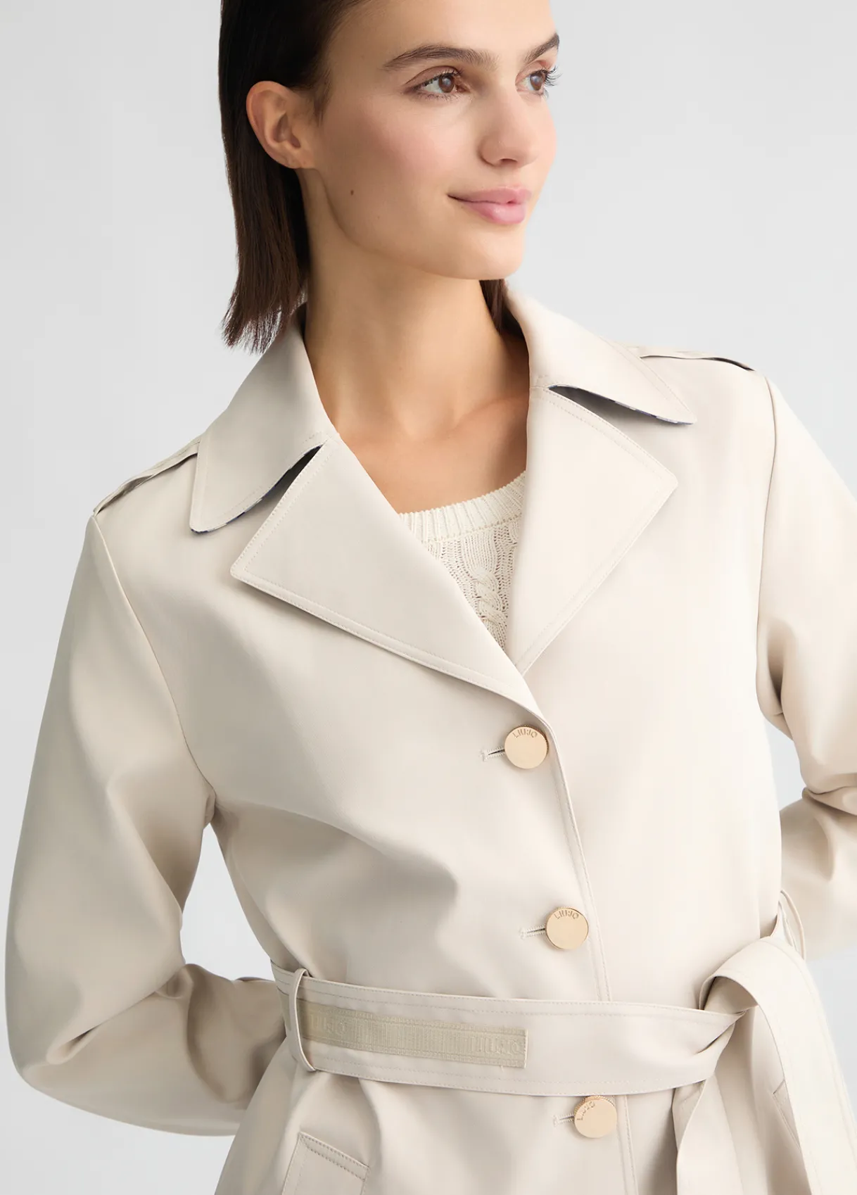Liu Jo Trench-coat avec ceinture|Femme Manteaux