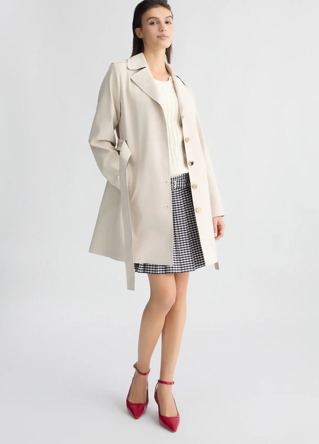 Liu Jo Trench-coat avec ceinture|Femme Manteaux