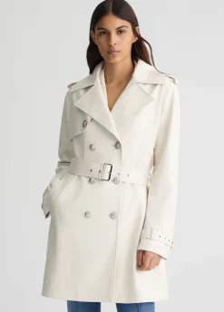 Liu Jo Trench-coat en tissu enduit|Femme Manteaux