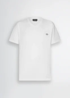 Liu Jo T-shirt à col en V|Homme Polos Et T-Shirts