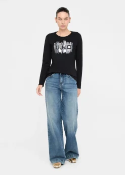 Liu Jo T-shirt à manches longues|Femme T-Shirts Et Tops