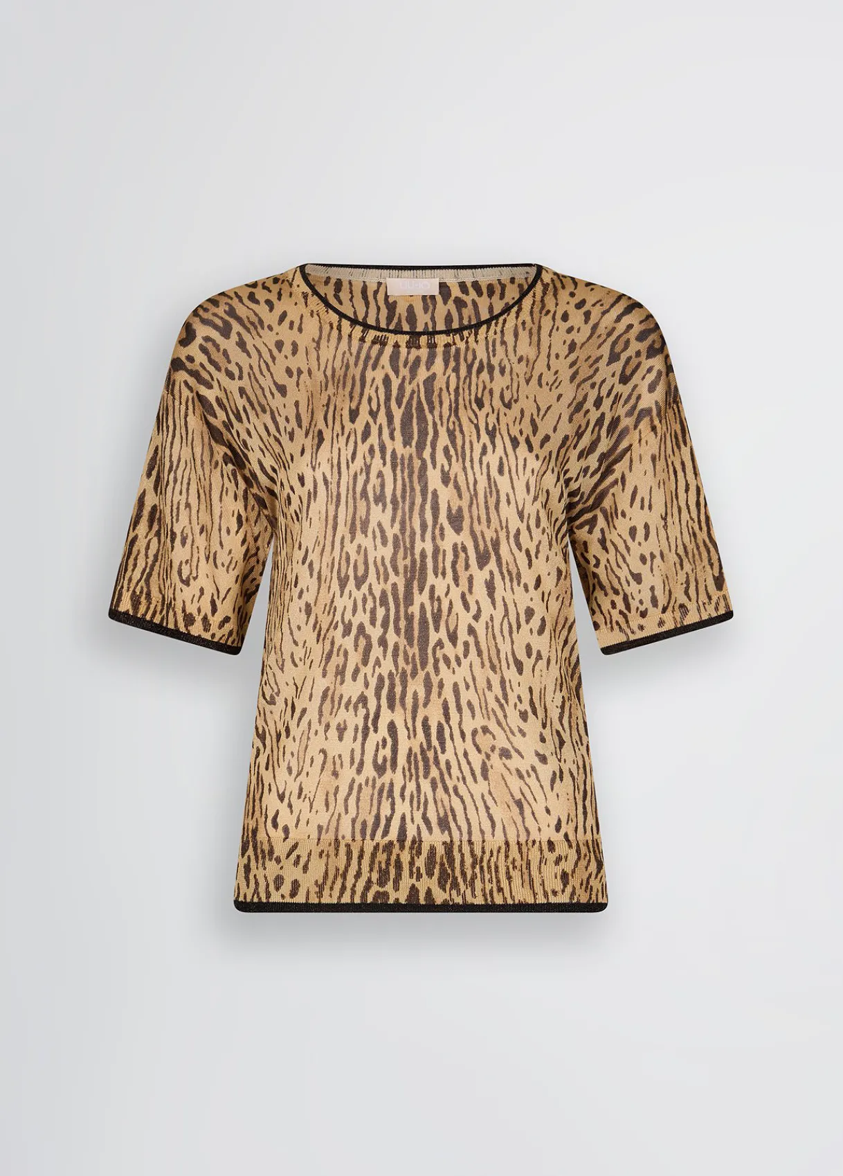 Liu Jo T-shirt animalier en maille|Femme Mailles
