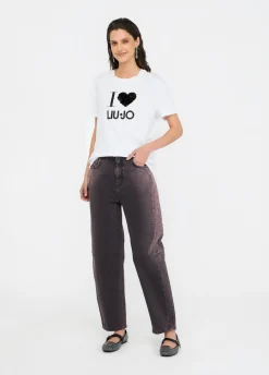 Liu Jo T-shirt avec applications|Femme T-Shirts Et Tops
