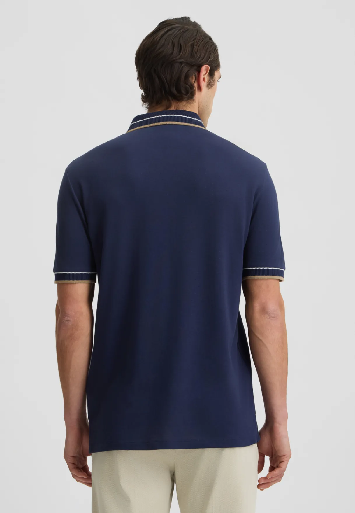 Liu Jo T-shirt avec col cubain|Homme Polos Et T-Shirts