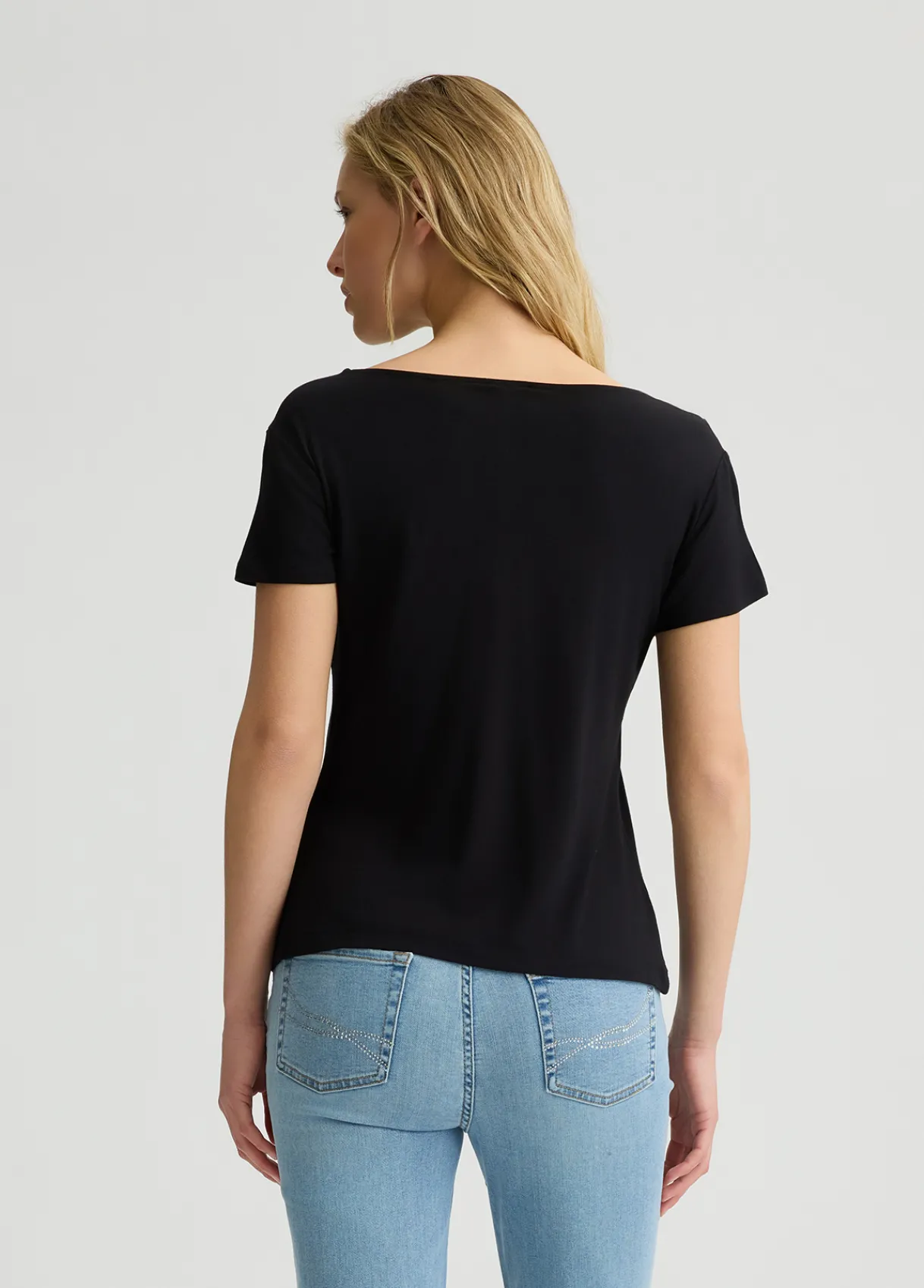 Liu Jo T-shirt avec découpe|Femme Mode Plage|T-Shirts Et Tops