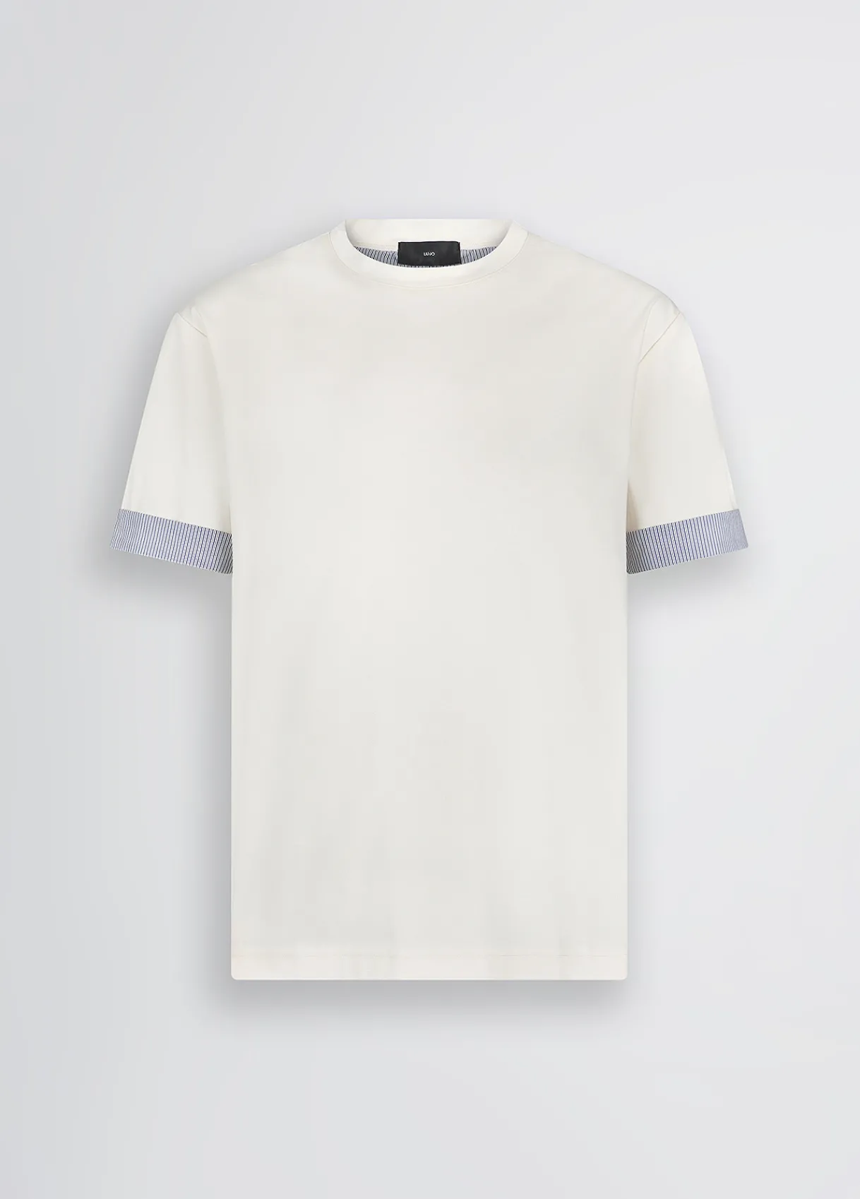 Liu Jo T-shirt avec détails en popeline|Homme Polos Et T-Shirts