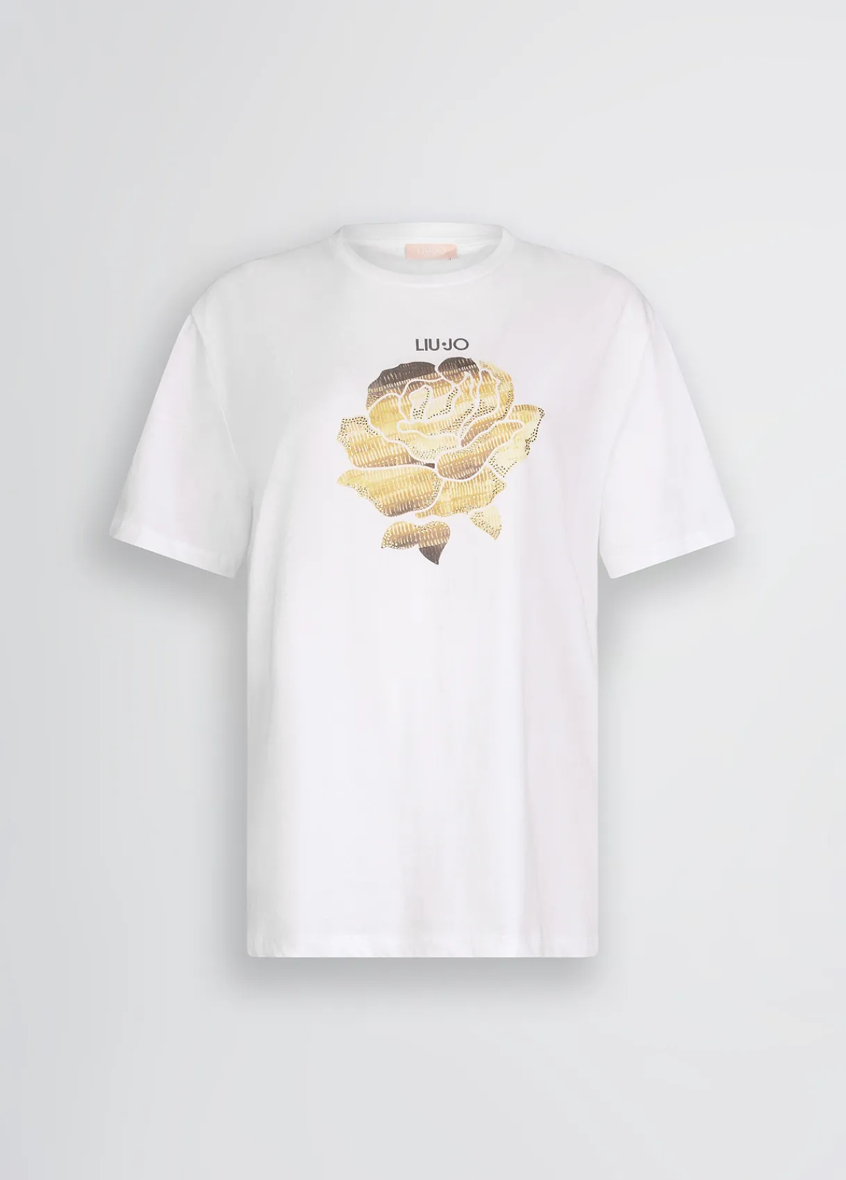 Liu Jo T-shirt avec fleur et strass|Femme T-Shirts Et Tops