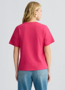 Liu Jo T-shirt avec fraise|Femme T-Shirts Et Tops
